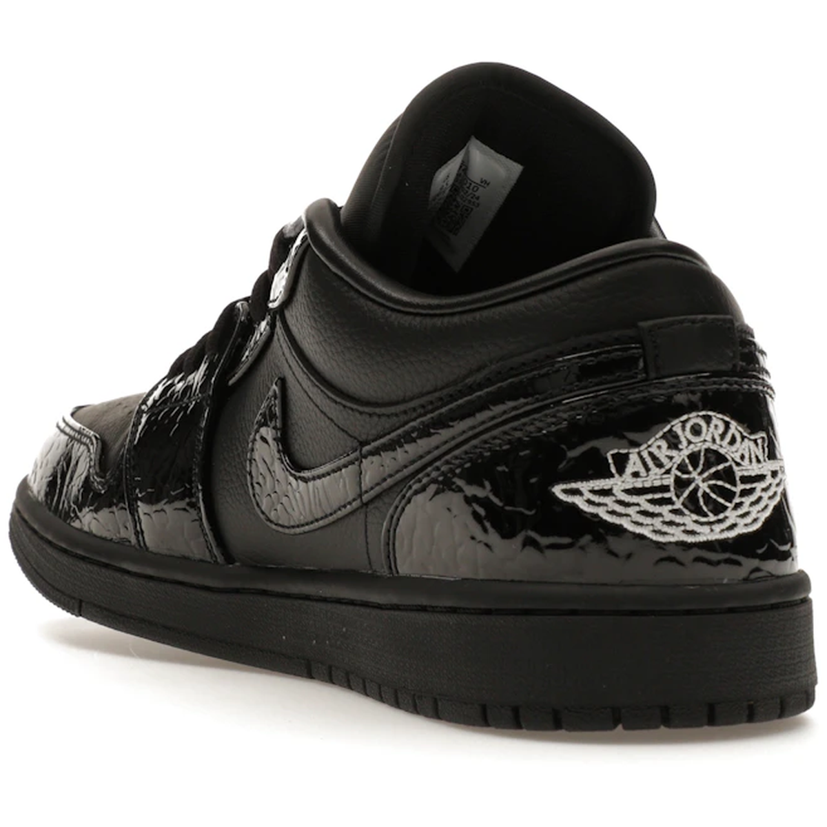 Miniatyrbild av Air Jordan 1 Low SE Patent Elephant Black 4
