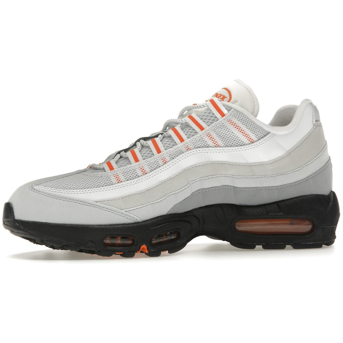 Miniatyrbild av Nike Air Max 95 Wolf Grey Safety Orange 3