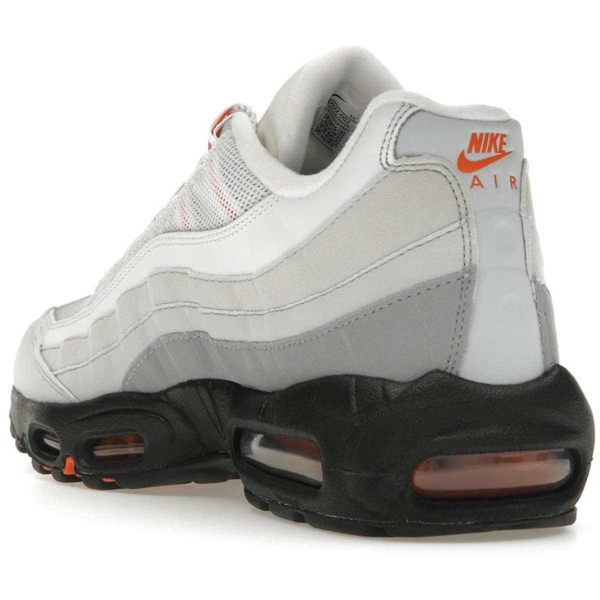 Miniatyrbild av Nike Air Max 95 Wolf Grey Safety Orange 4