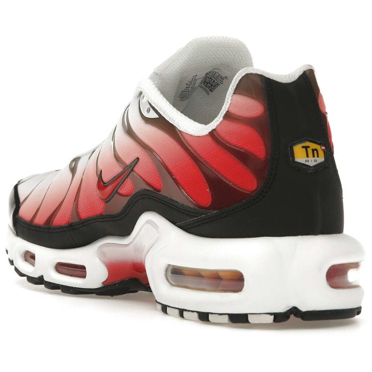 Miniatyrbild av Nike Air Max Plus White Black University Red 4