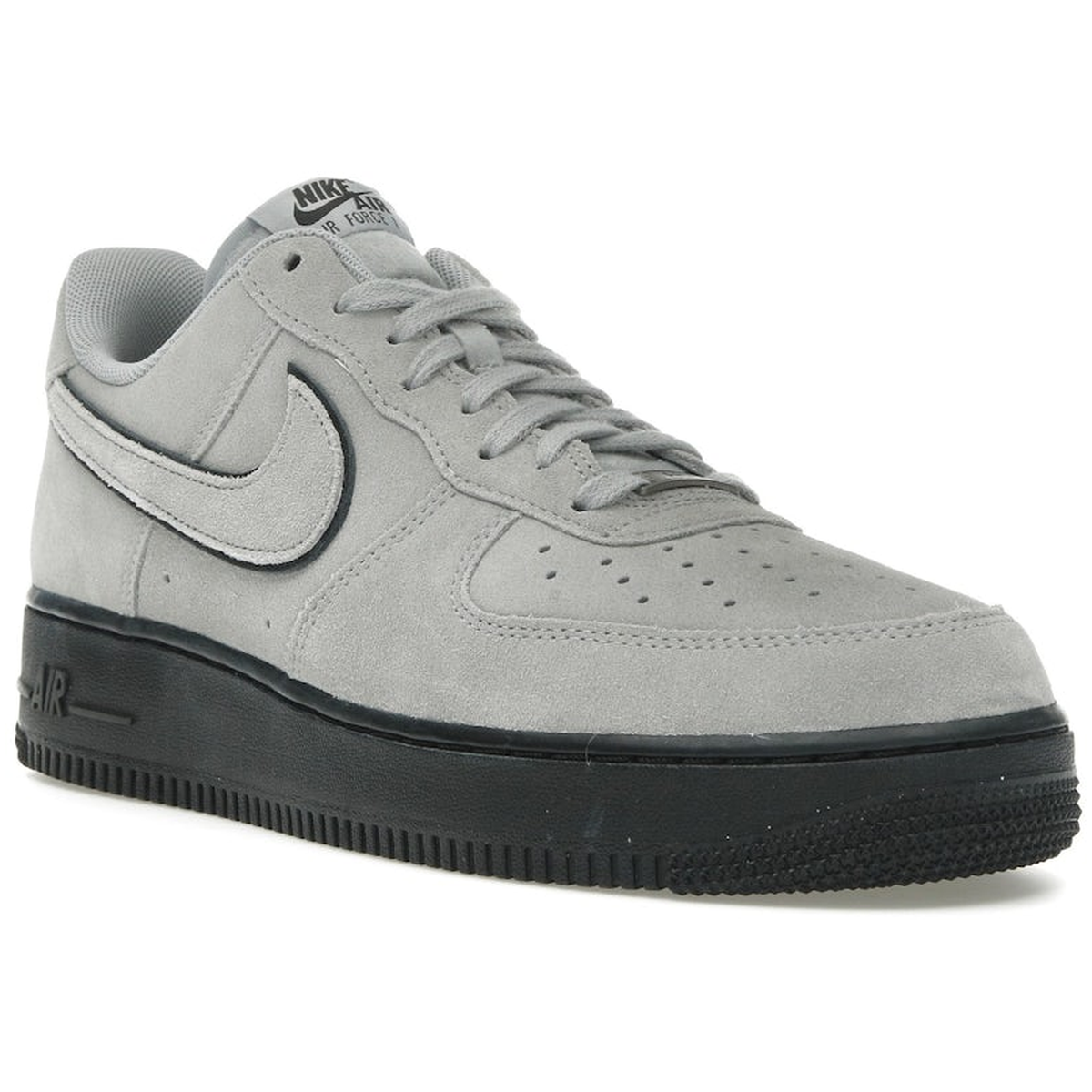 Miniatyrbild av Nike Air Force 1 Low 07 LV8 Light Smoke Grey Suede Black 2