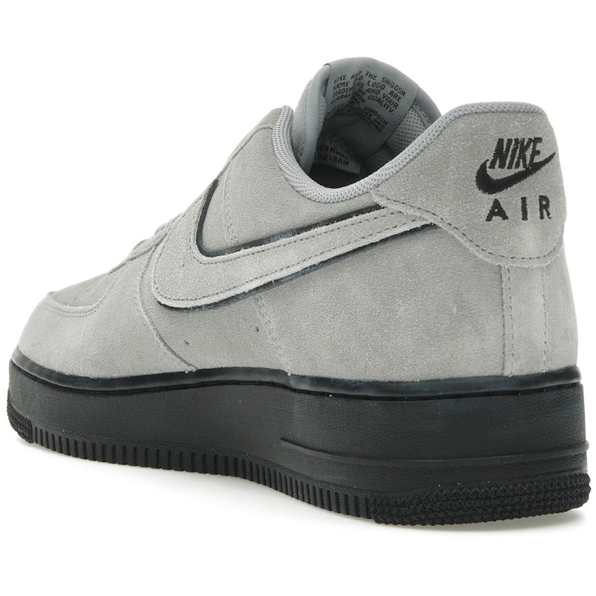 Miniatyrbild av Nike Air Force 1 Low 07 LV8 Light Smoke Grey Suede Black 4