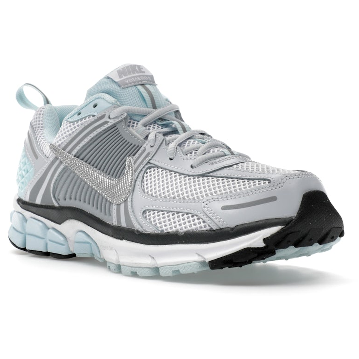 Miniatyrbild av Nike Vomero 5 Pure Platinum Glacier Blue Wolf Grey Metallic Silver 2