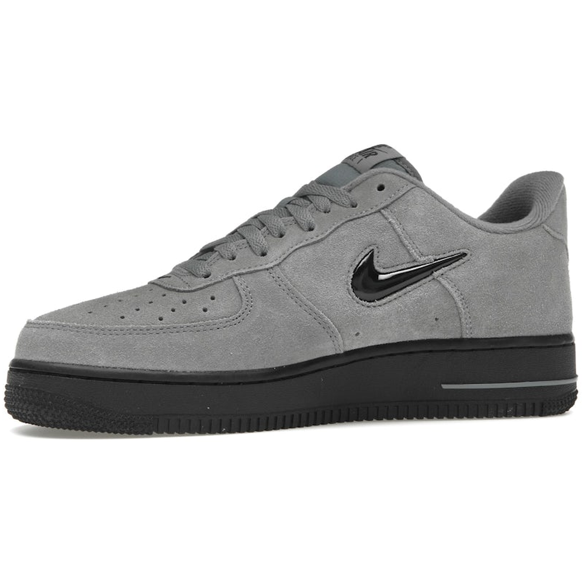 Miniatyrbild av Nike Air Force 1 '07 Low Jewel Cool Grey Black 3