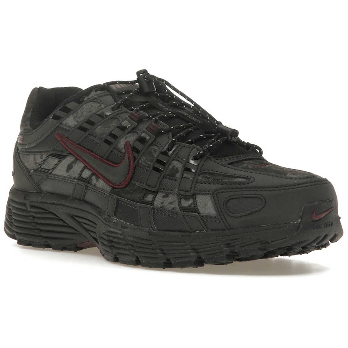 Miniatyrbild av Nike P-6000 Black Burgundy Crush 2