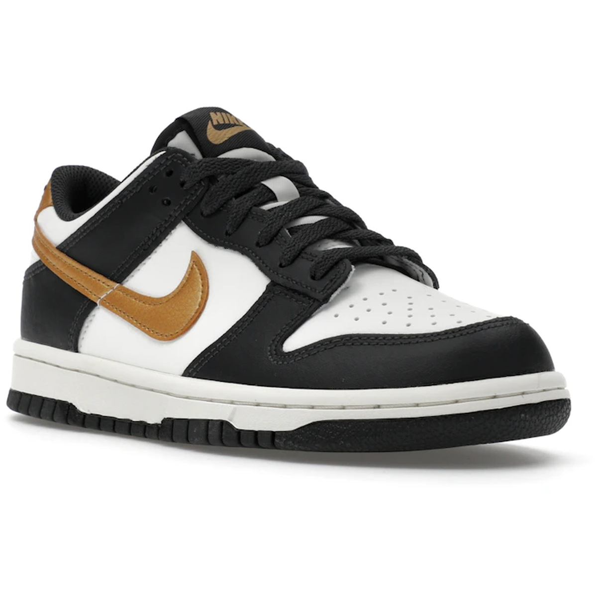Miniatyrbild av Nike Dunk Low Summit White Metallic Gold 2