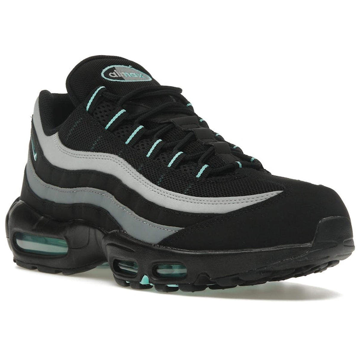 Miniatyrbild av Nike Air Max 95 Black Aurora Green 2