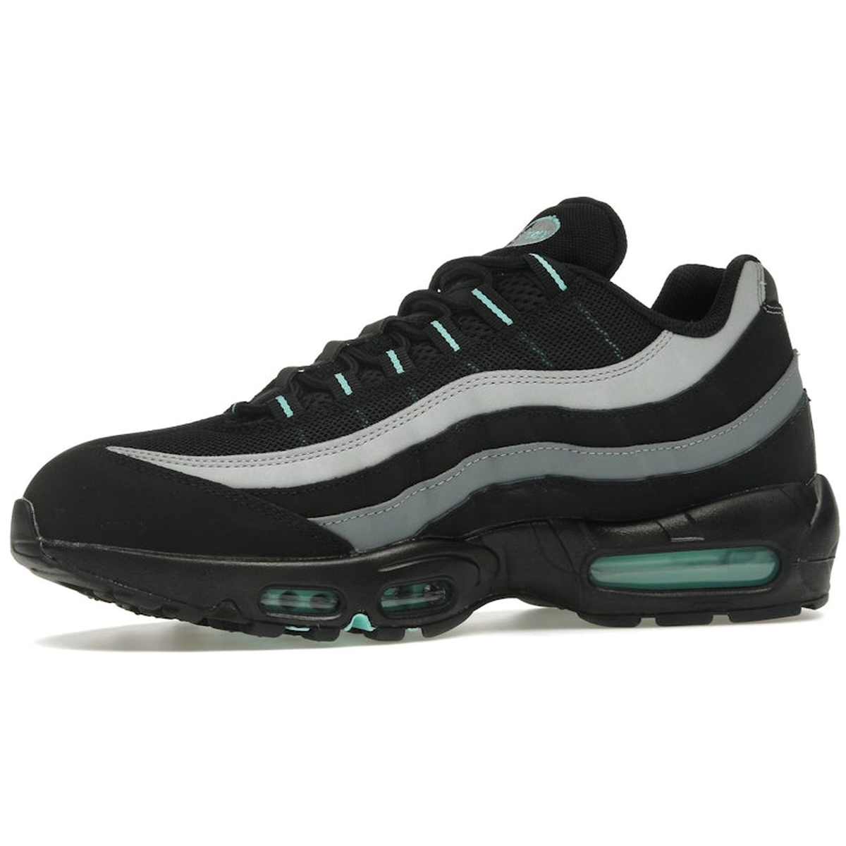 Miniatyrbild av Nike Air Max 95 Black Aurora Green 3