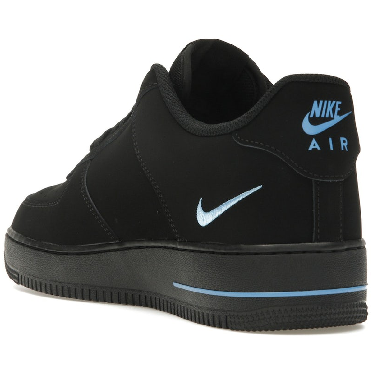 Miniatyrbild av Nike Air Force 1 Low 07 Black University Blue 4