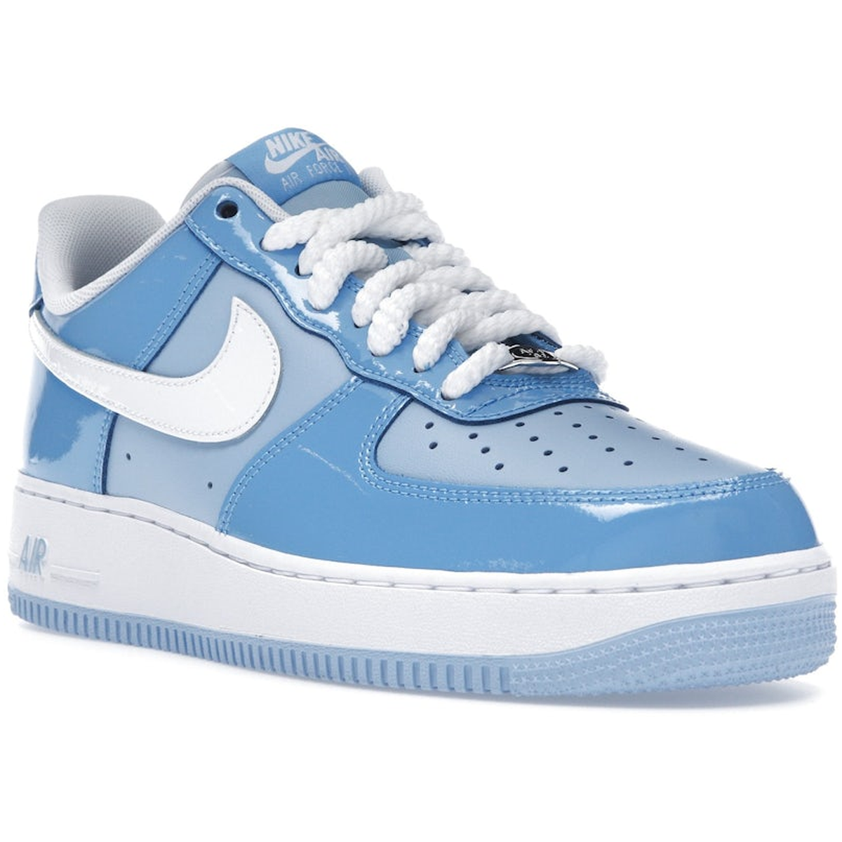 Miniatyrbild av Nike Air Force 1 Low '07 LV8 Psychic Blue White Patent 2