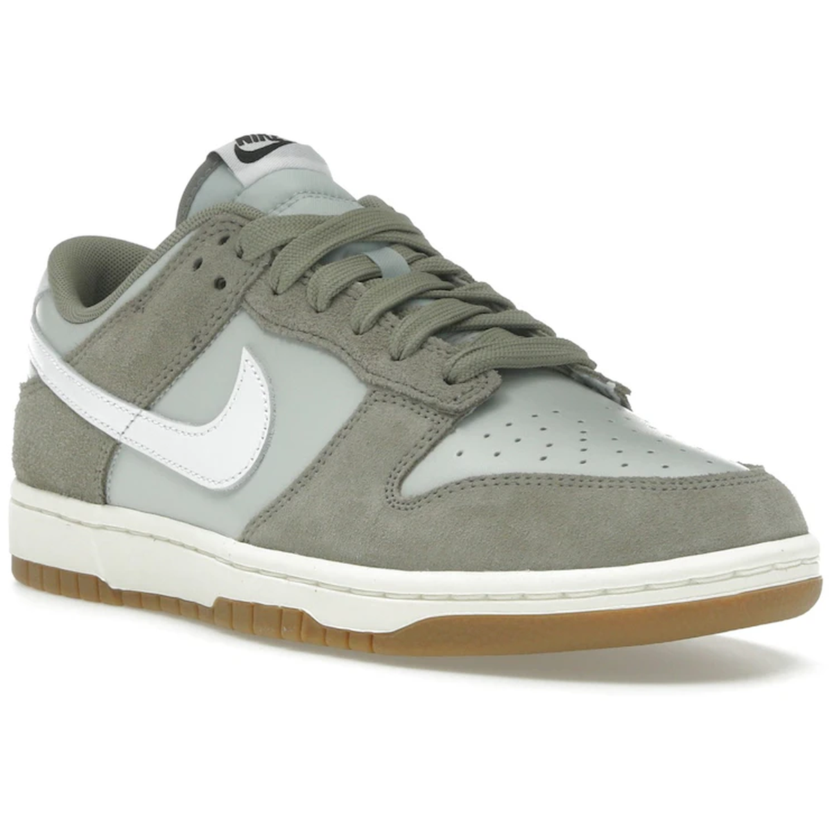 Miniatyrbild av Nike Dunk Low Retro SE Light Silver Light Army Sail White 2