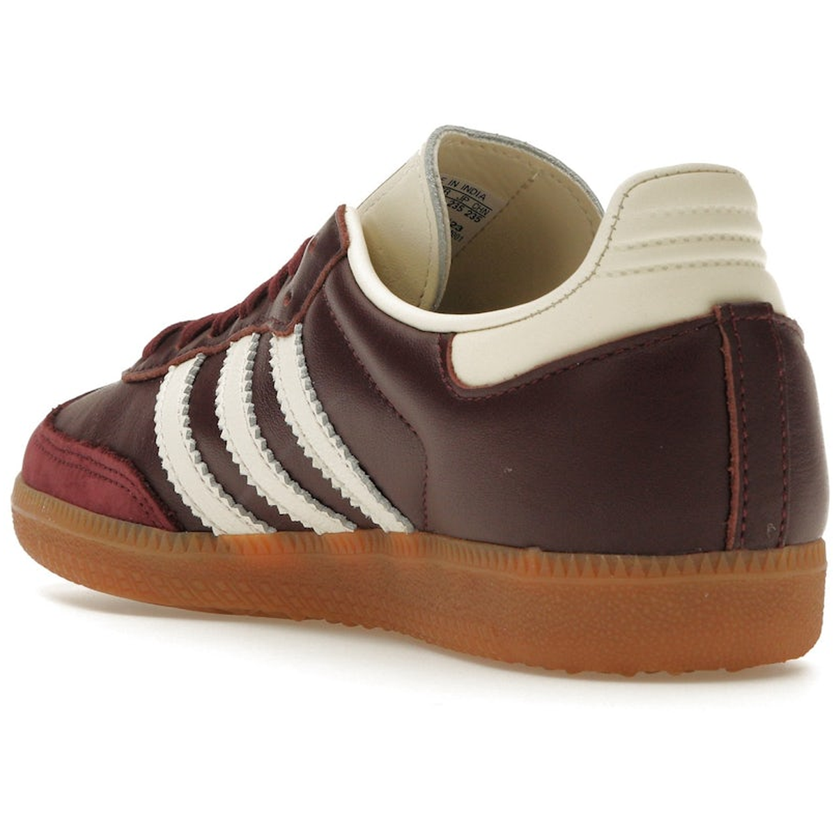 Miniatyrbild av Adidas Samba Maroon Metallic Gold 4