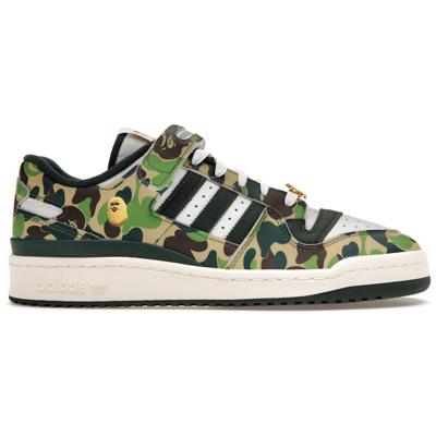 Adidas Forum 84 Low Bape 30th Anniversary Green Camo