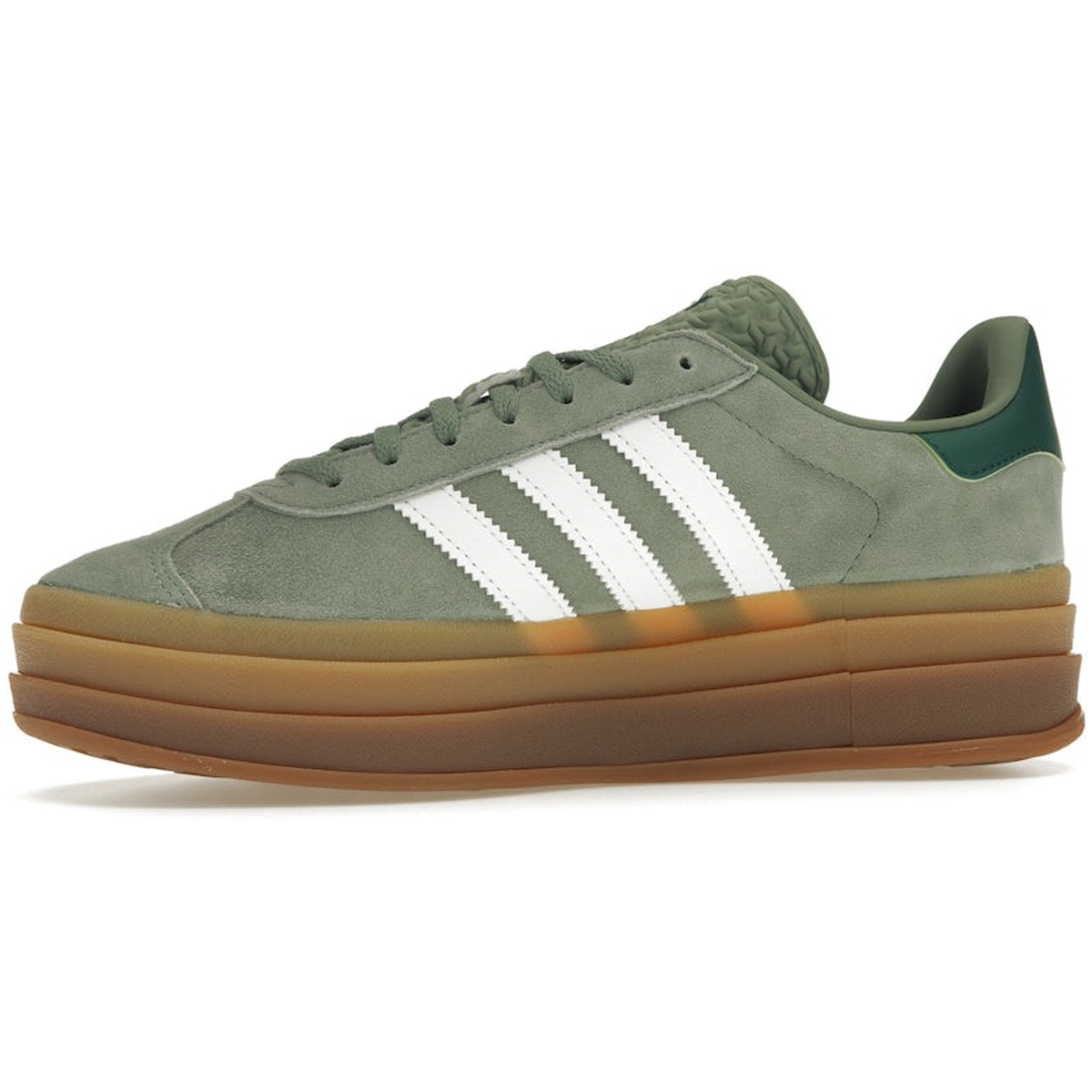 Miniatyrbild av Adidas Gazelle Bold Silver Green Gum 3