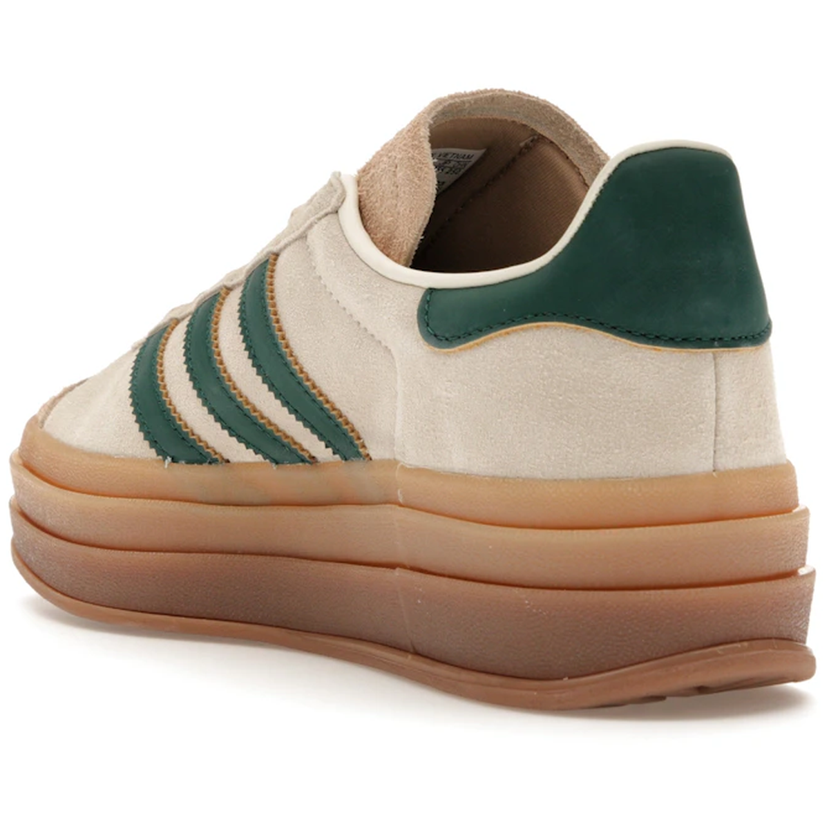 Miniatyrbild av Adidas Gazelle Bold Magic Beige Collegiate Green 4