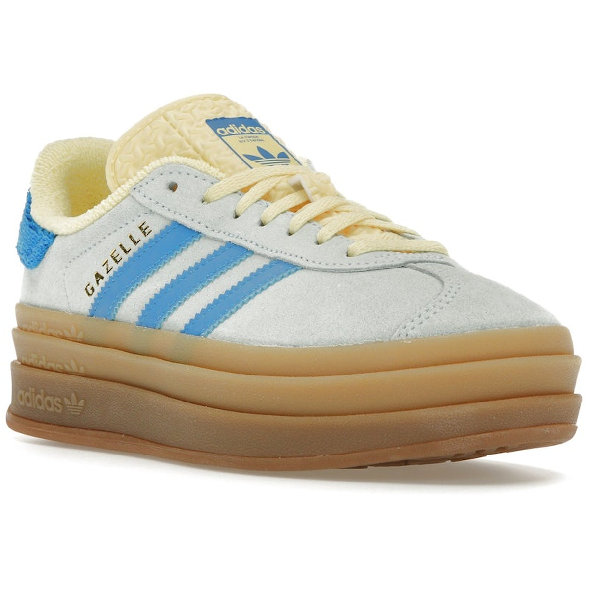 Miniatyrbild av Adidas Gazelle Bold Almost Blue Yellow 2
