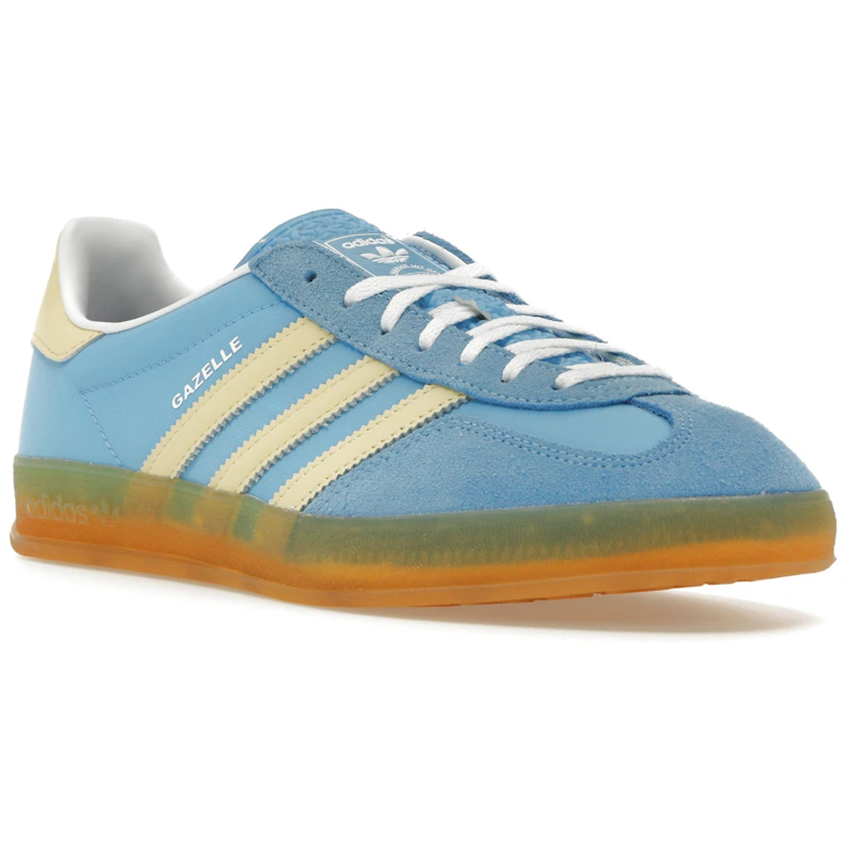 Miniatyrbild av Adidas Gazelle Indoor Semi Blue Burst Almost Yellow  2