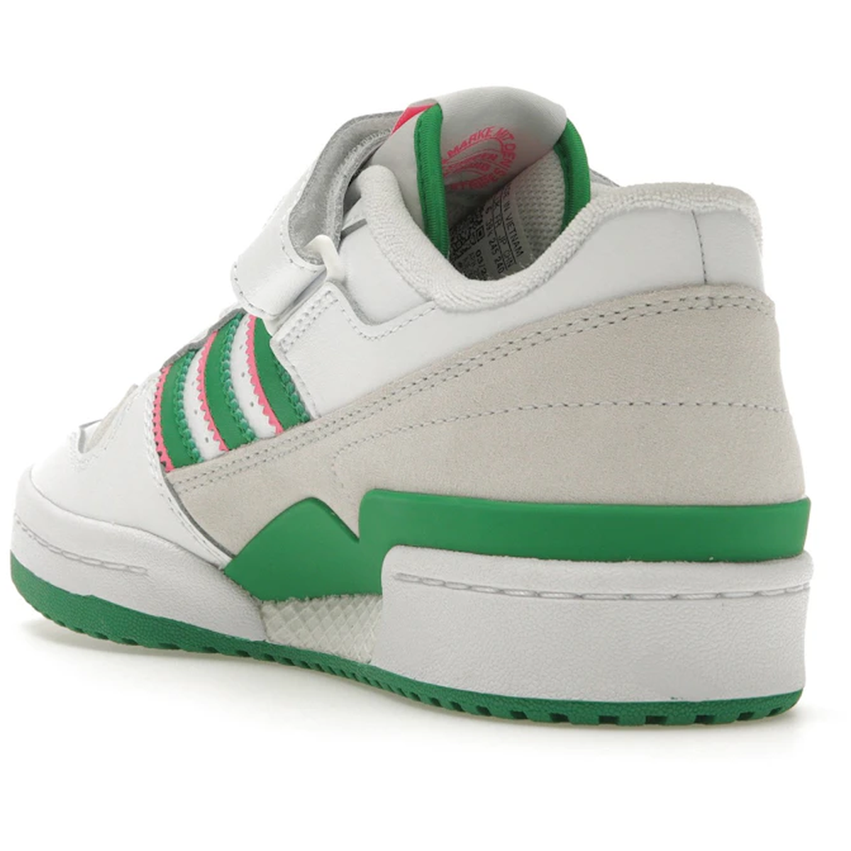 Miniatyrbild av Adidas Forum Low White Green Lucid Pink 4
