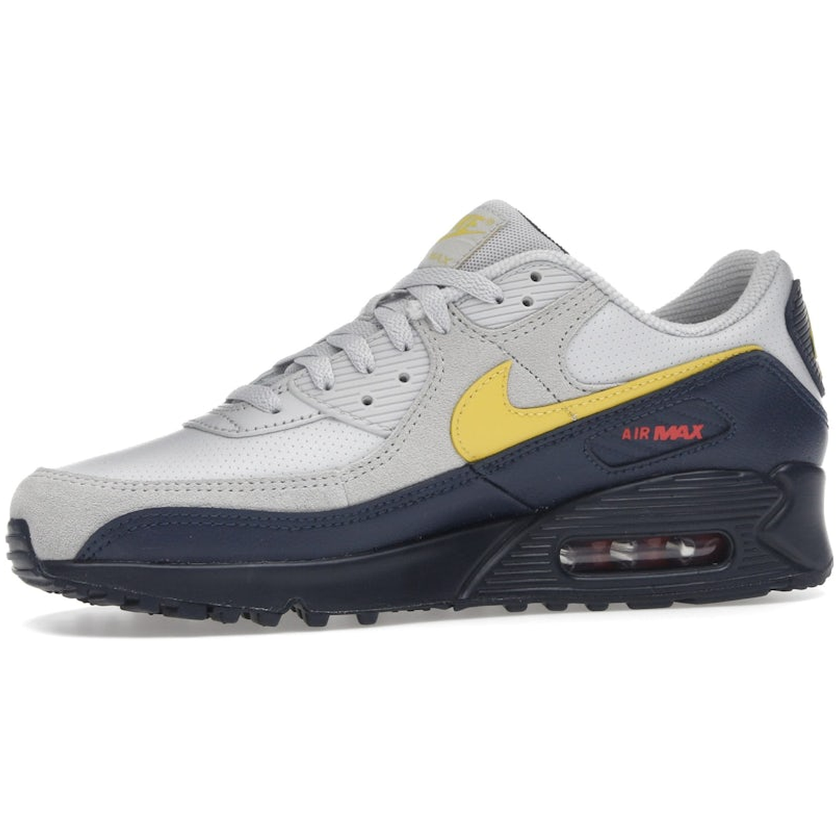 Miniatyrbild av Nike Air Max 90 Neutral Grey Tour Yellow 3