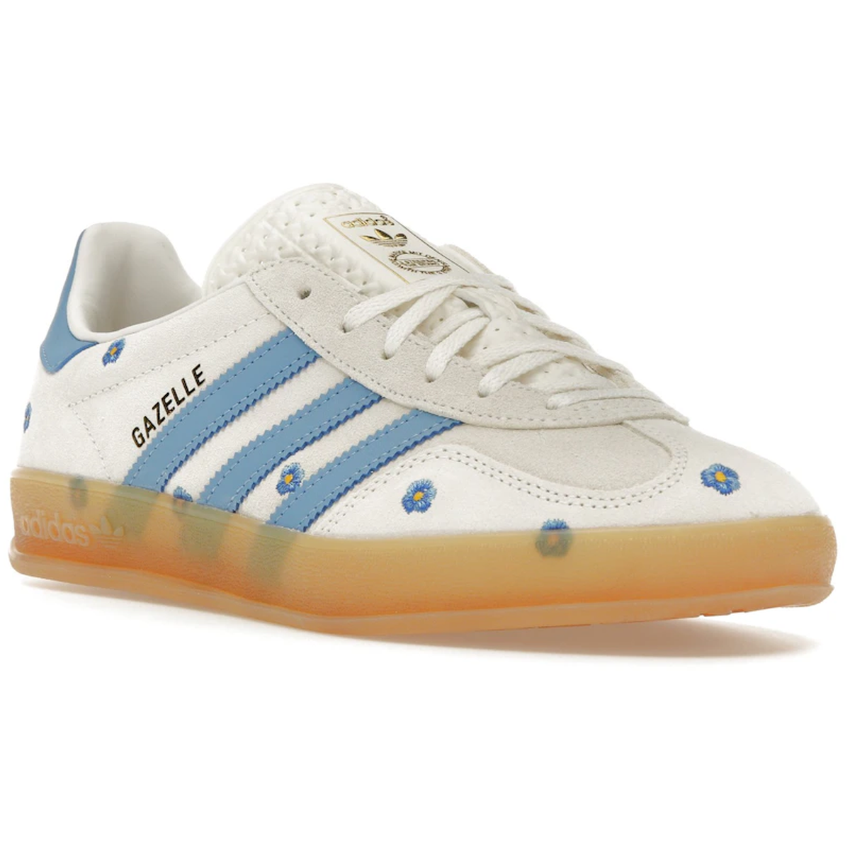 Miniatyrbild av Adidas Gazelle Indoor Light Blue Floral 2