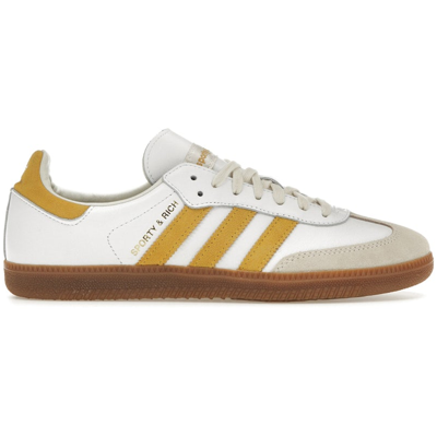 Adidas Samba Sporty And Rich White Bold Gold