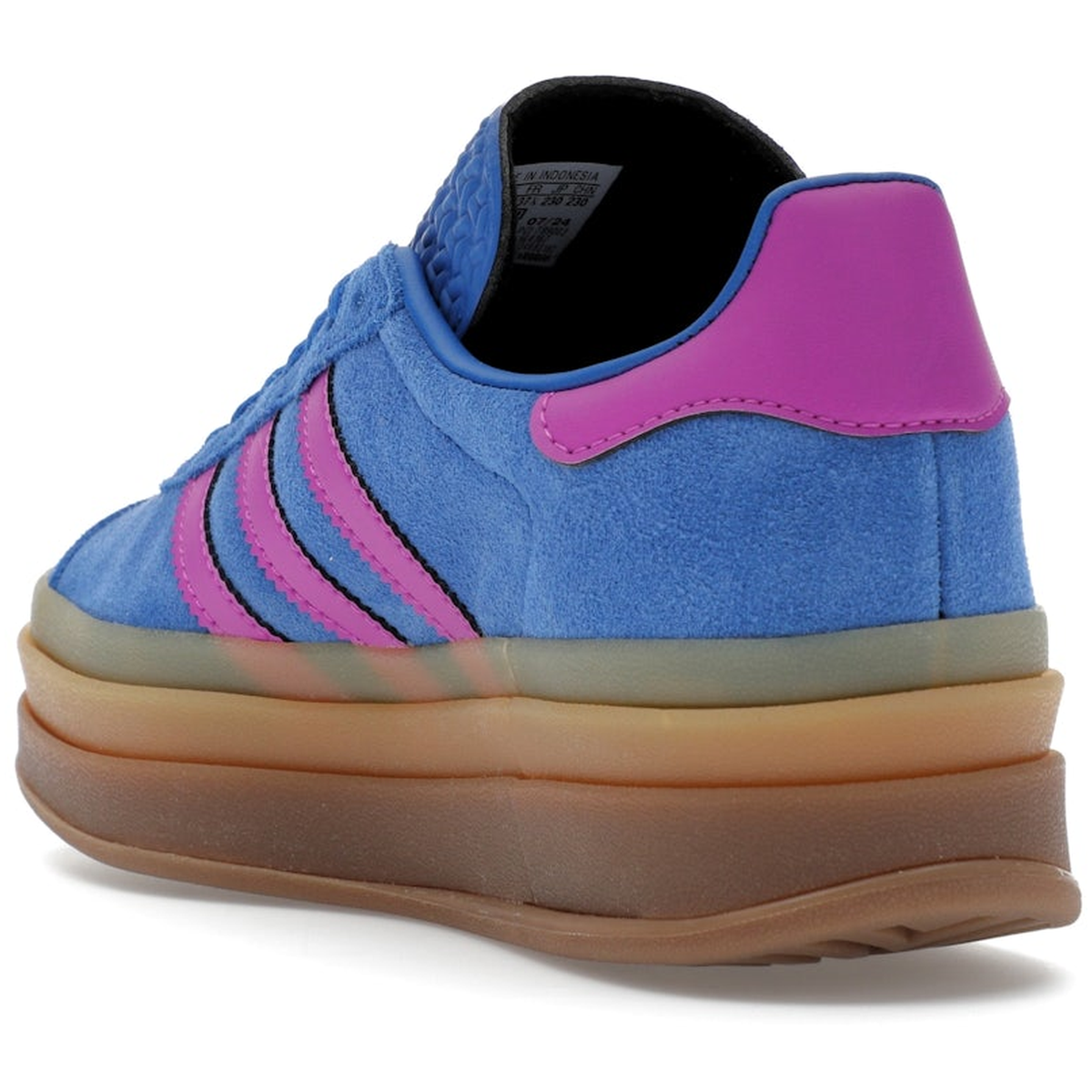 Miniatyrbild av Adidas Gazelle Bold Bold Blue Lucid Pink 4