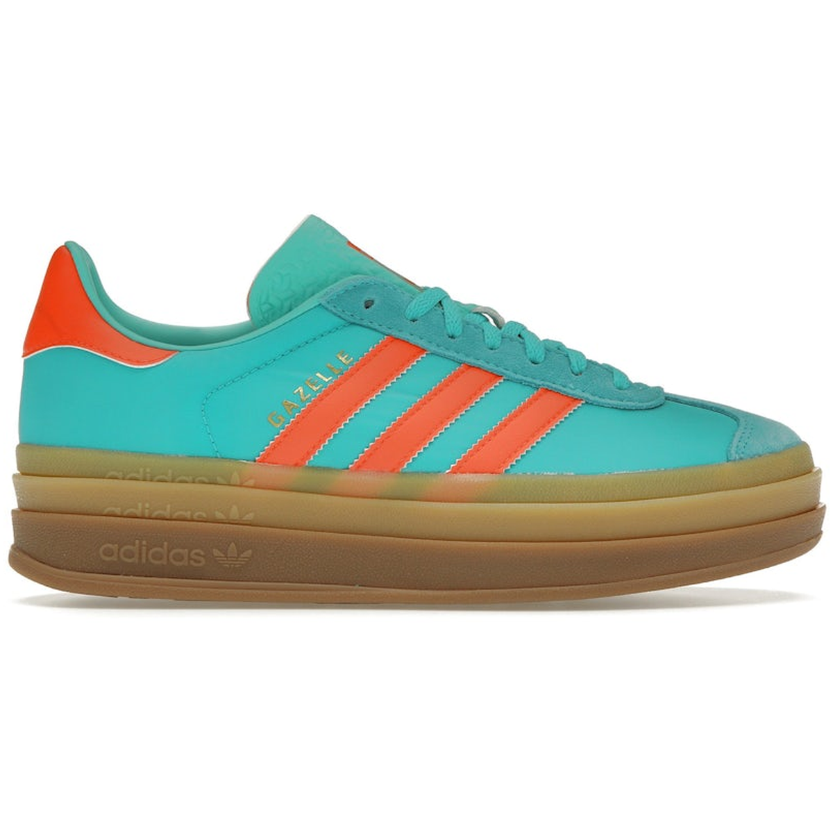 Adidas Gazelle Bold Mint Rush Impact Orange 