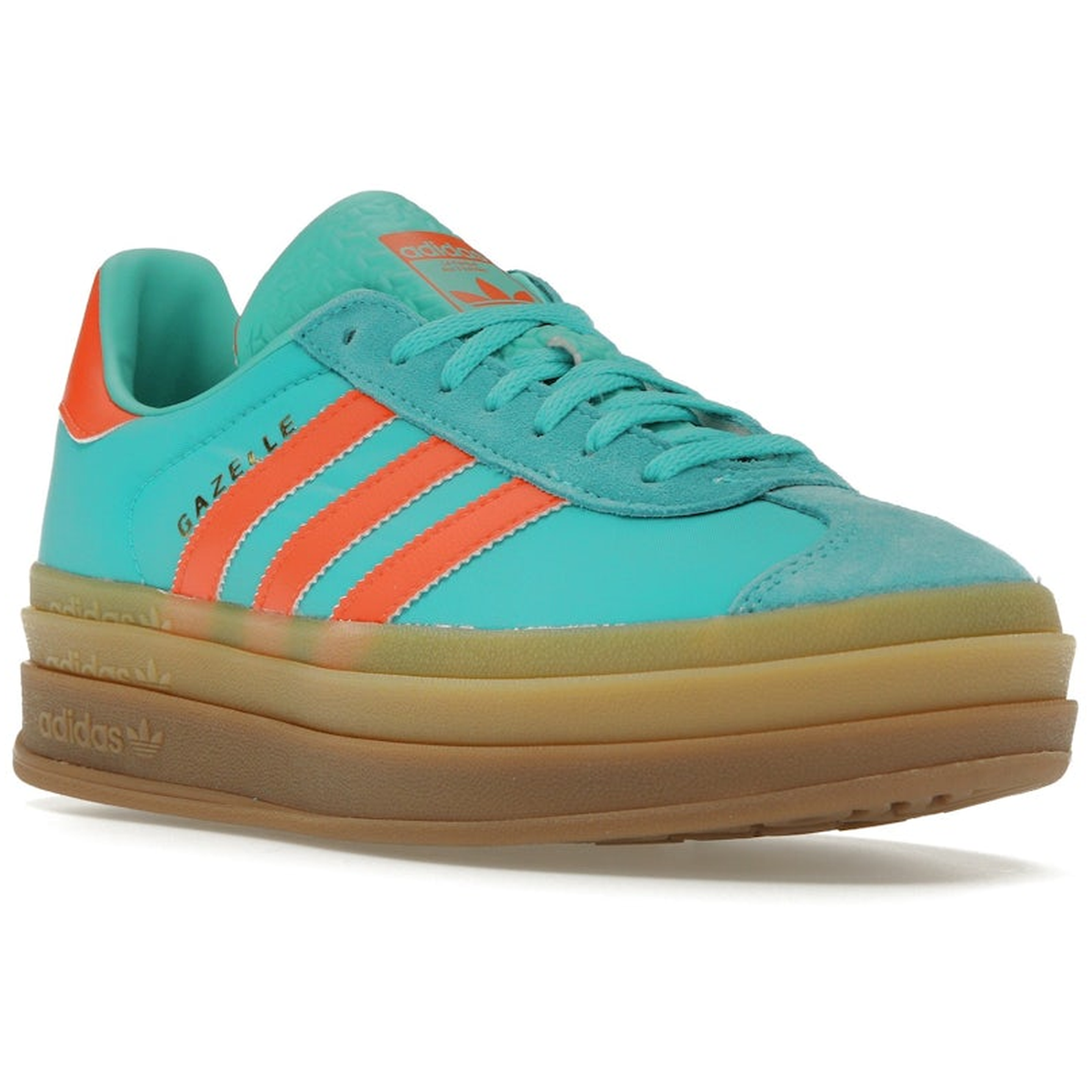 Miniatyrbild av Adidas Gazelle Bold Mint Rush Impact Orange  2