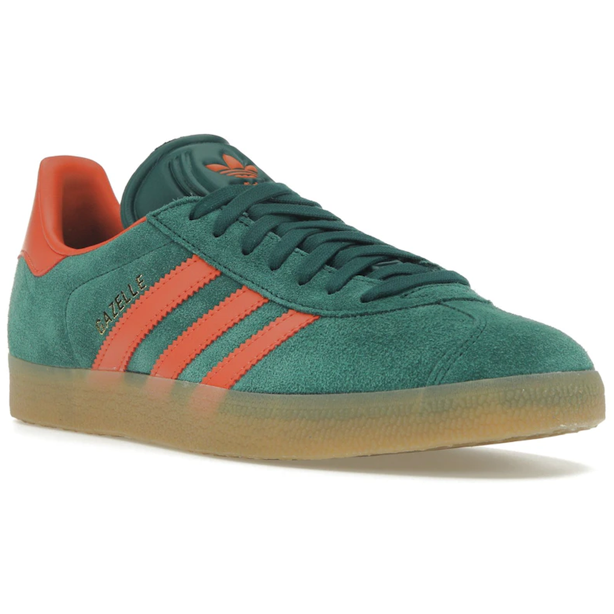 Miniatyrbild av Adidas Gazelle Collegiate Green Preloved Red 2