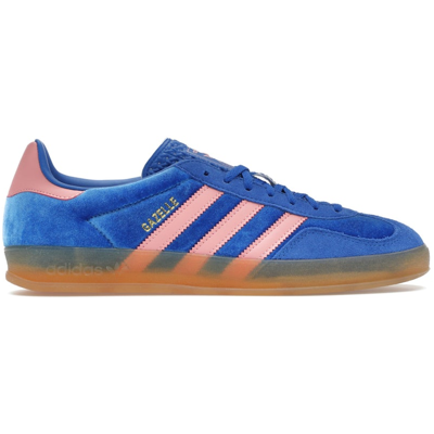 Adidas Gazelle Indoor Blue Semi Pink Spark