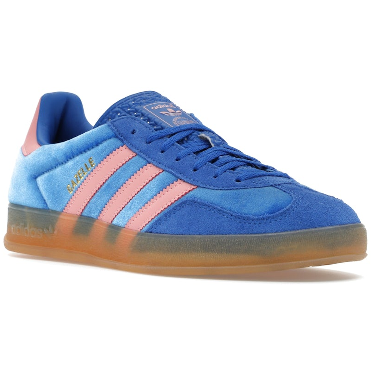 Miniatyrbild av Adidas Gazelle Indoor Blue Semi Pink Spark 2