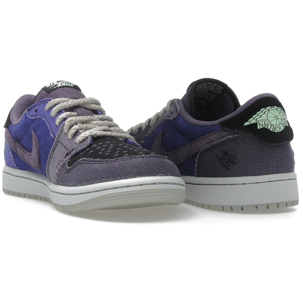 Miniatyrbild av Air Jordan 1 Retro Low OG Zion Williamson Voodoo Alternate 4