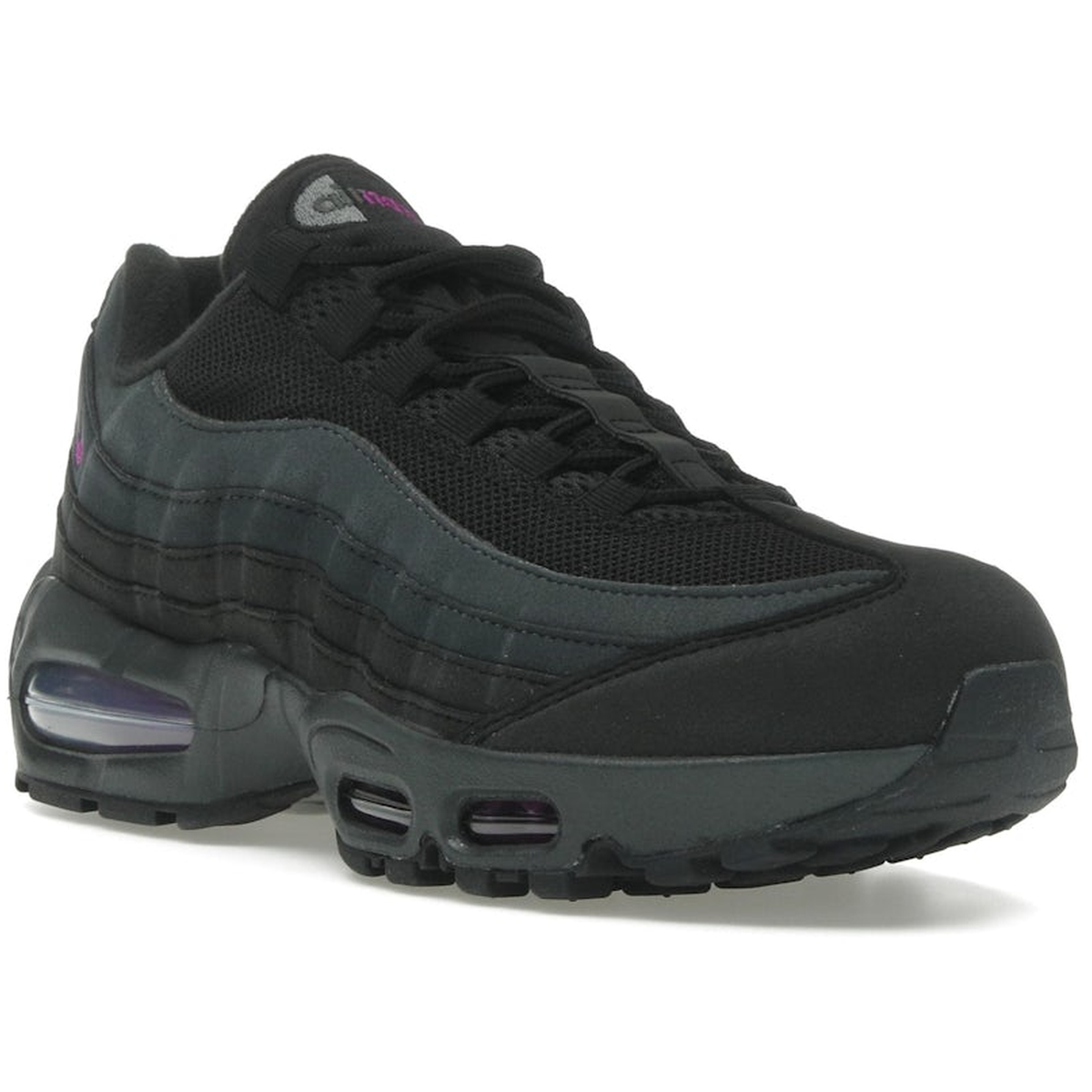 Miniatyrbild av Nike Air Max 95 OG Big Bubble Black Vivid Purple 2