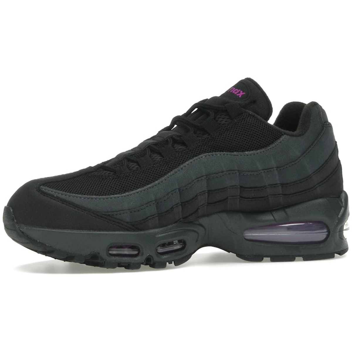 Miniatyrbild av Nike Air Max 95 OG Big Bubble Black Vivid Purple 3