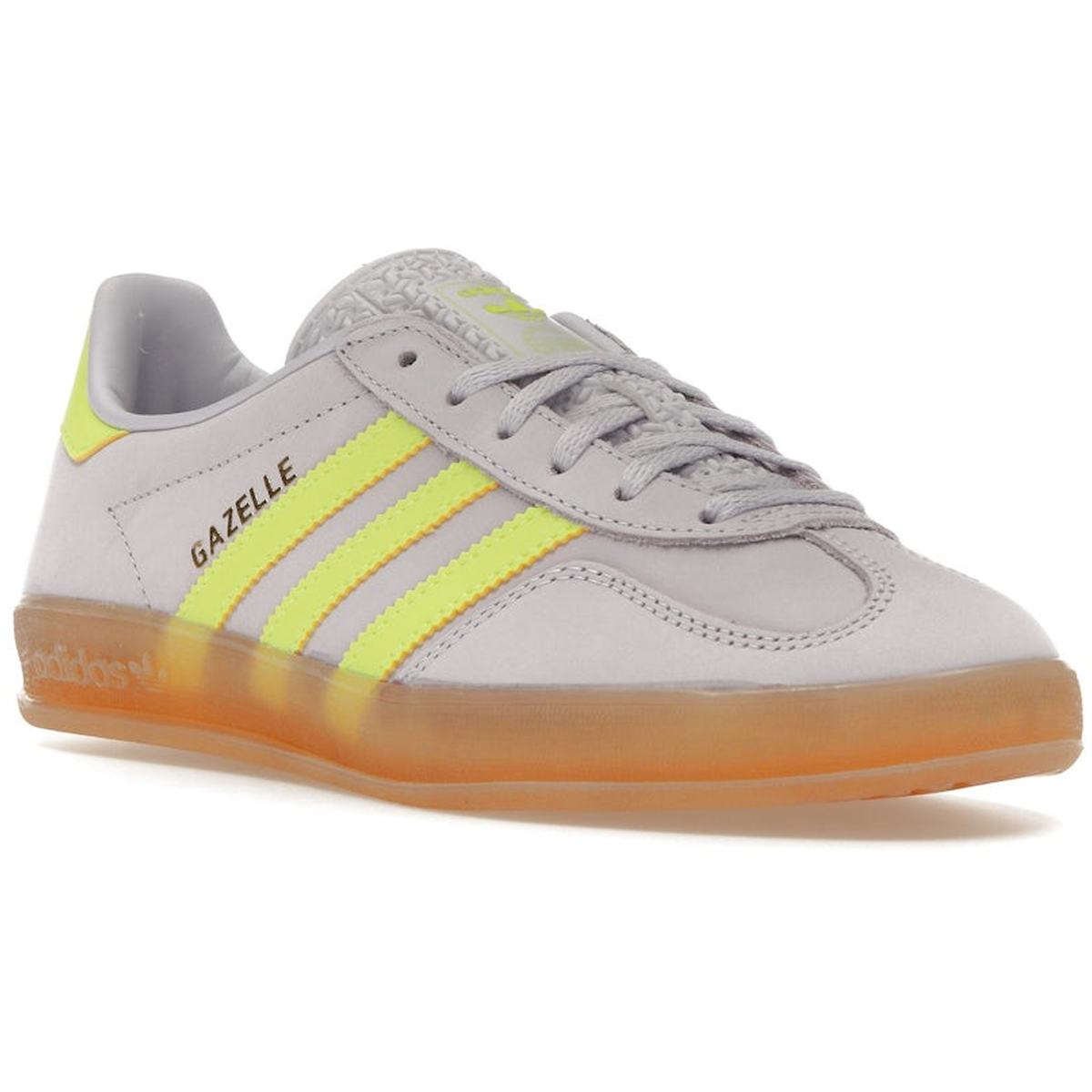 Miniatyrbild av Adidas Gazelle Indoor Silver Dawn Solar Yellow 2
