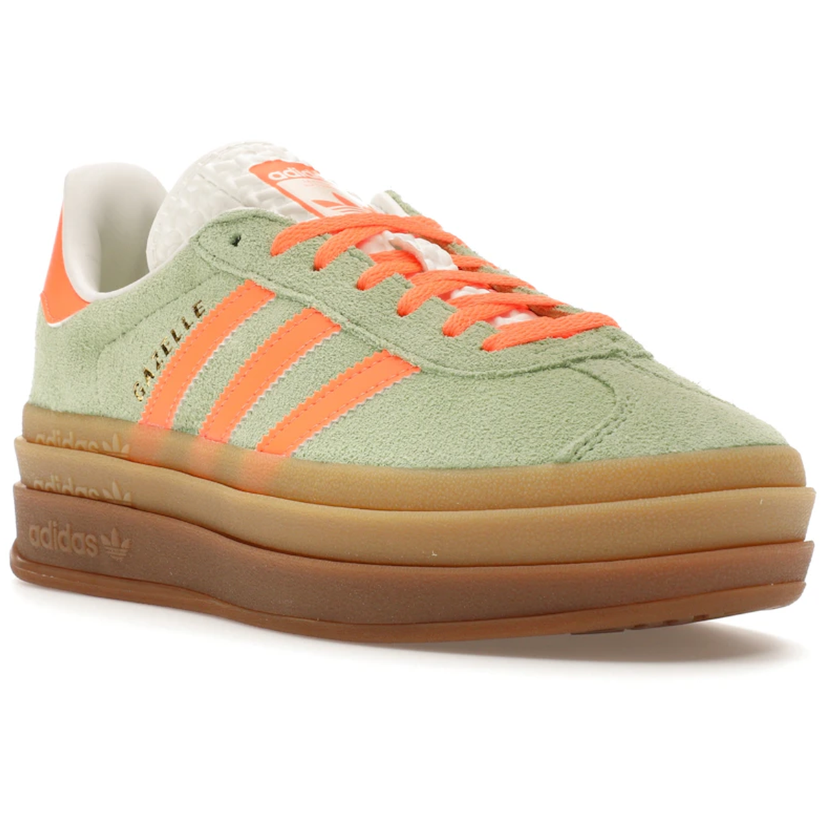 Miniatyrbild av adidas Gazelle Bold Semi Green Spark  2