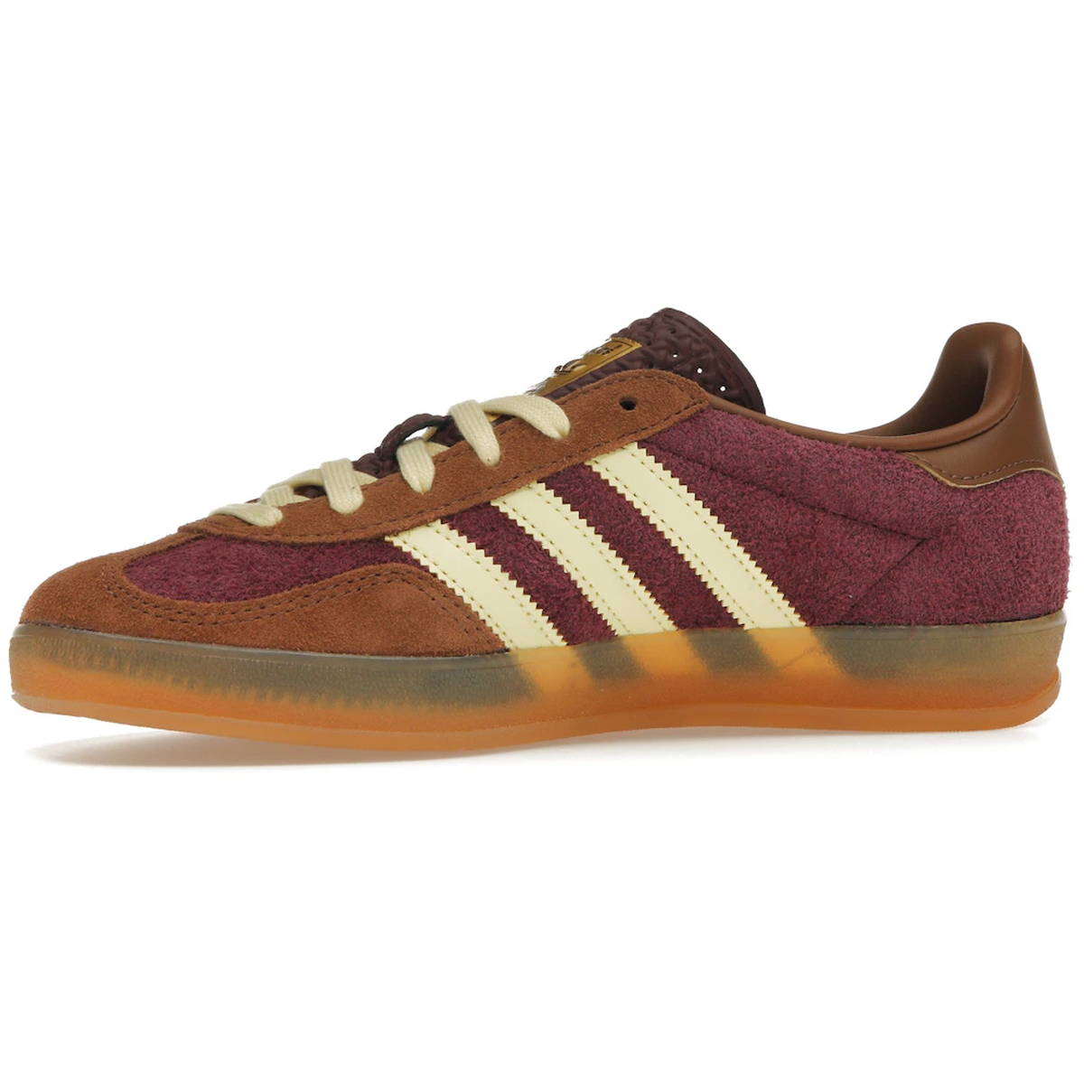 Miniatyrbild av Adidas Gazelle Indoor Maroon Almost Yellow 3