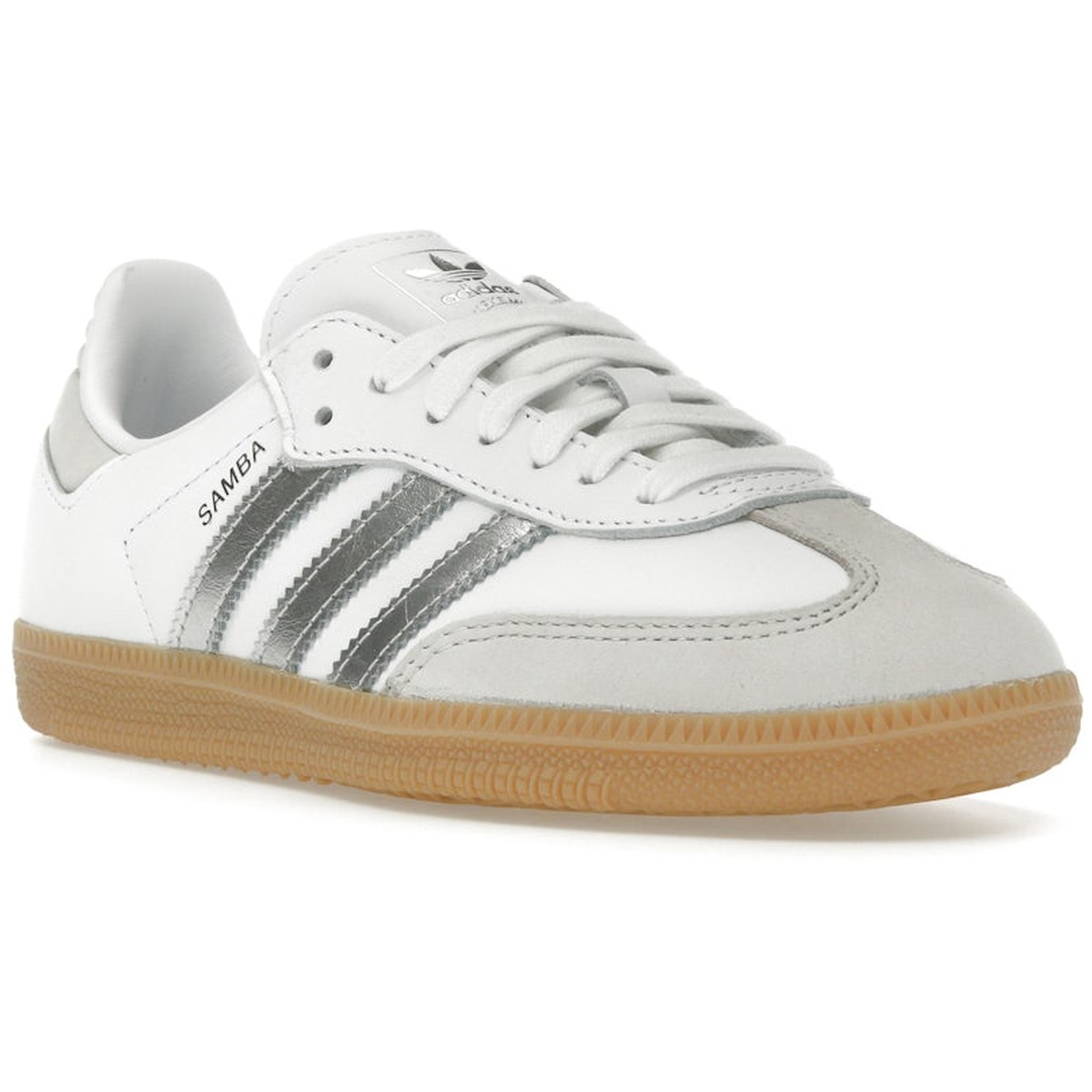 Miniatyrbild av Adidas Samba OG White Silver Metallic Grey 2