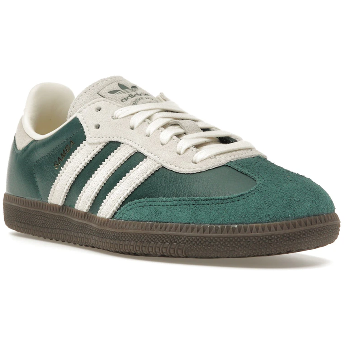 Miniatyrbild av Adidas Samba OG Collegiate Green Cream White 2
