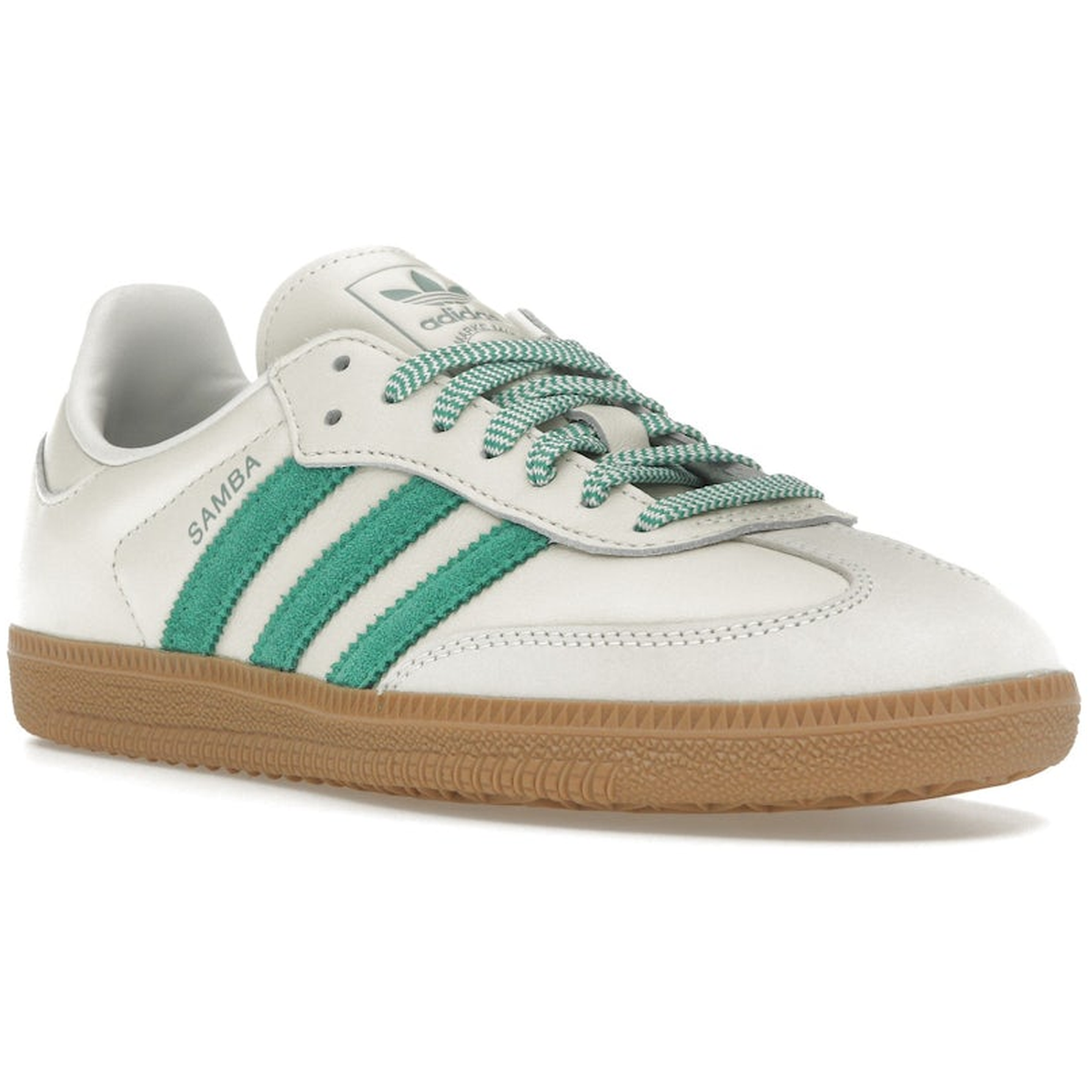 Miniatyrbild av Adidas Samba Off White Court Green 2