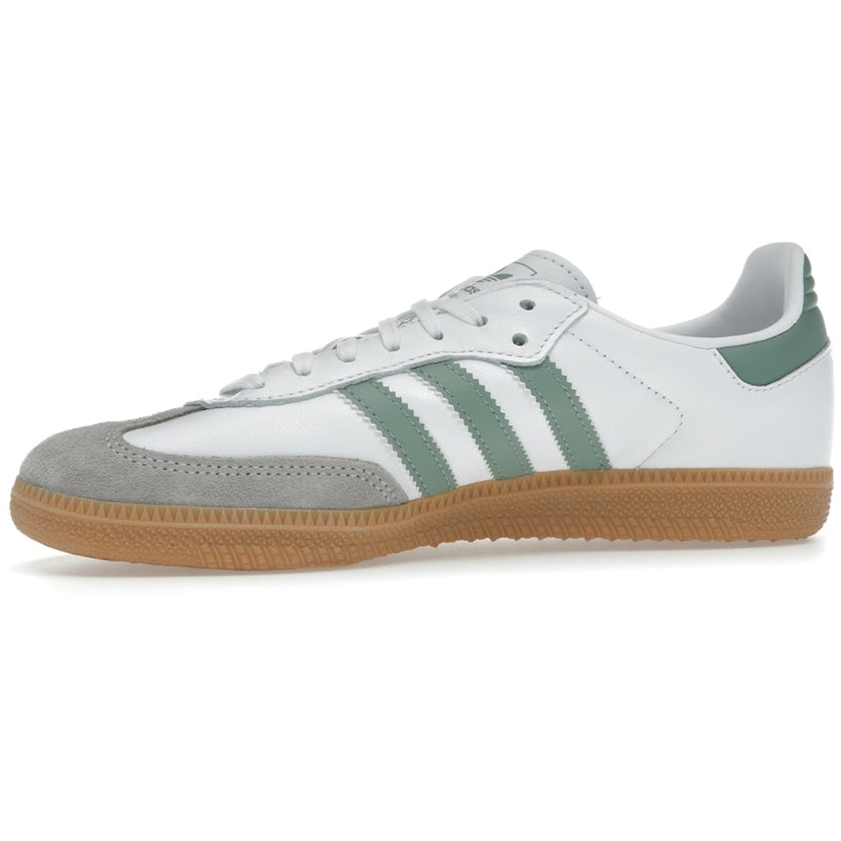 Miniatyrbild av Adidas Samba OG Cloud White Silver Green 3