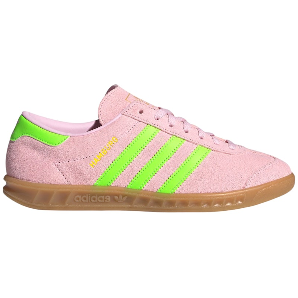 Adidas Hamburg Clear Pink Solar Green Gold Metallic