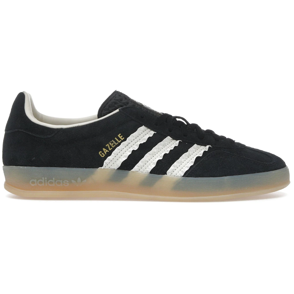 Adidas Gazelle Indoor Core Black Cream White Gum 