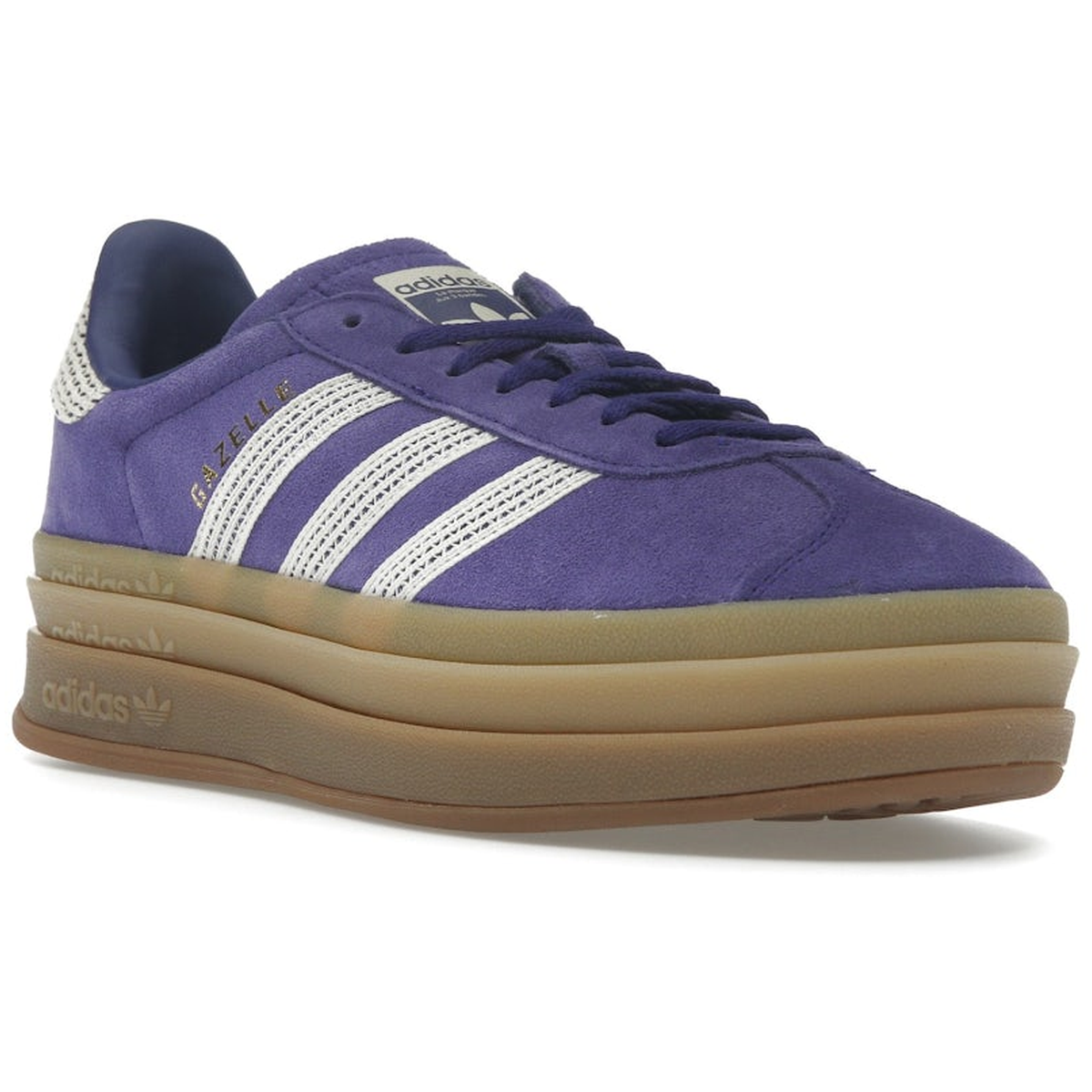 Miniatyrbild av Adidas Gazelle Bold Collegiate Purple Wonder White 2