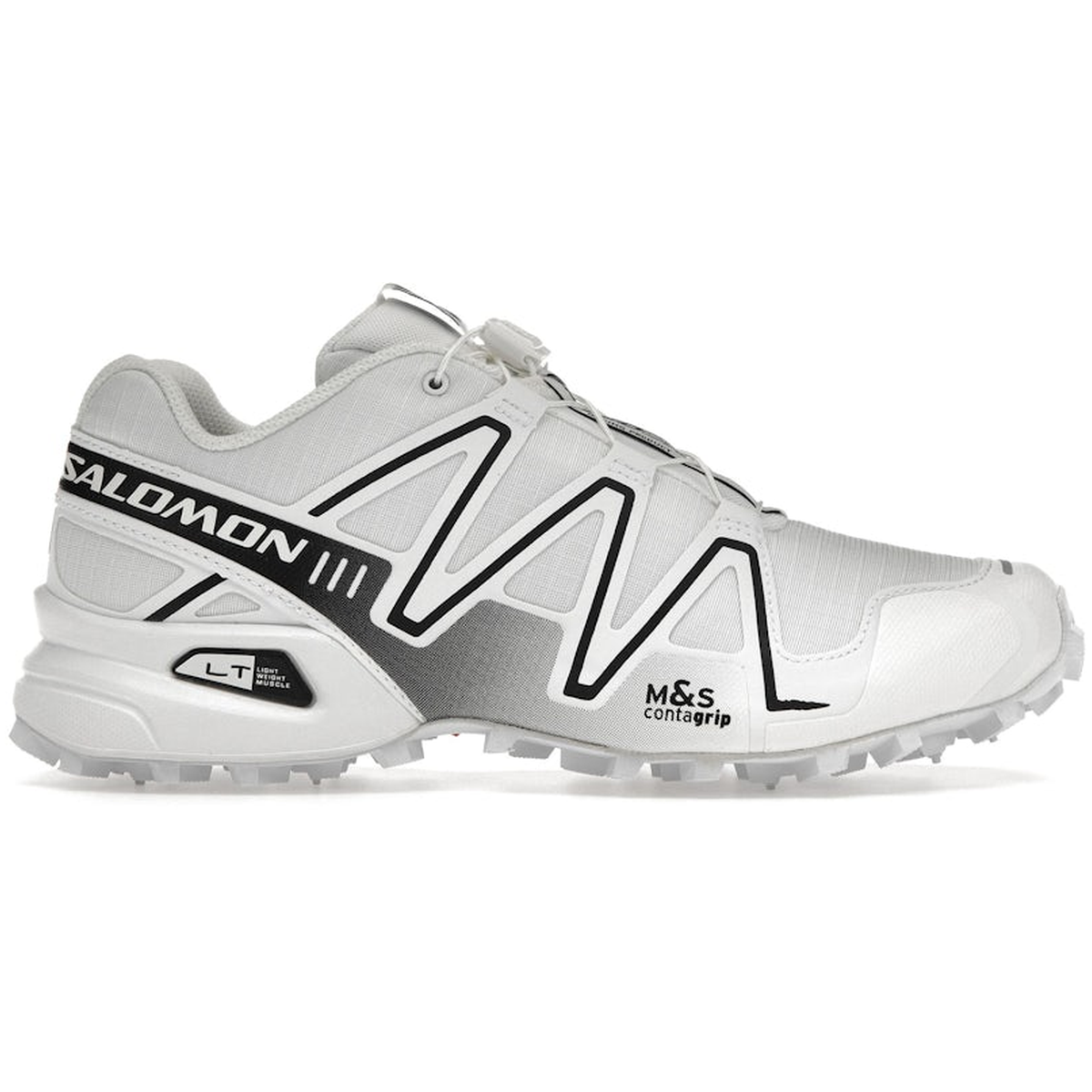 Salomon Speedcross 3 White Alloy Black