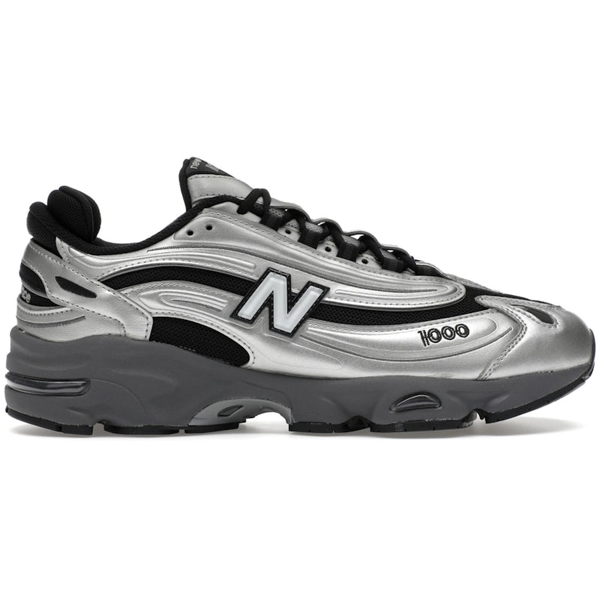 New Balance 1000 Black Silver Metallic