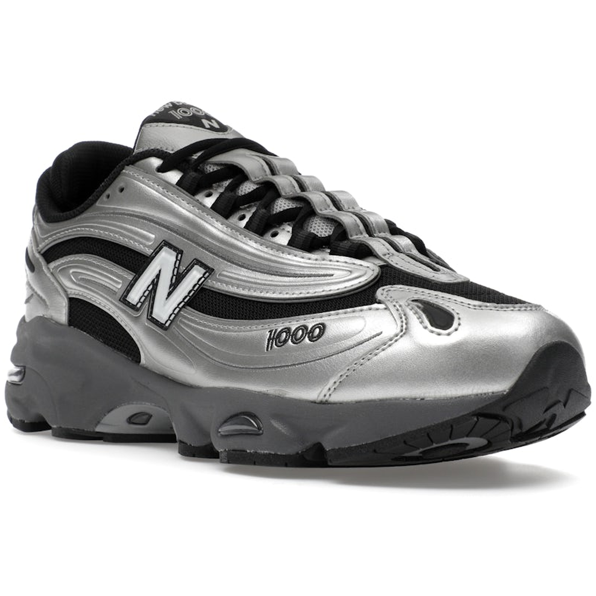 Miniatyrbild av New Balance 1000 Black Silver Metallic 2