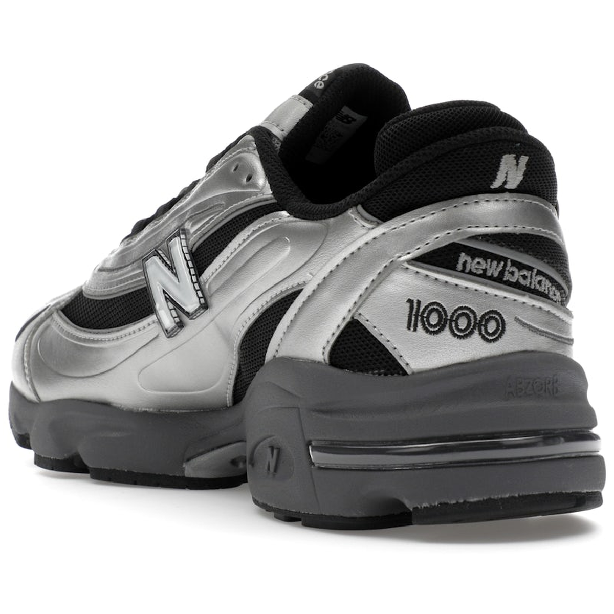 Miniatyrbild av New Balance 1000 Black Silver Metallic 4