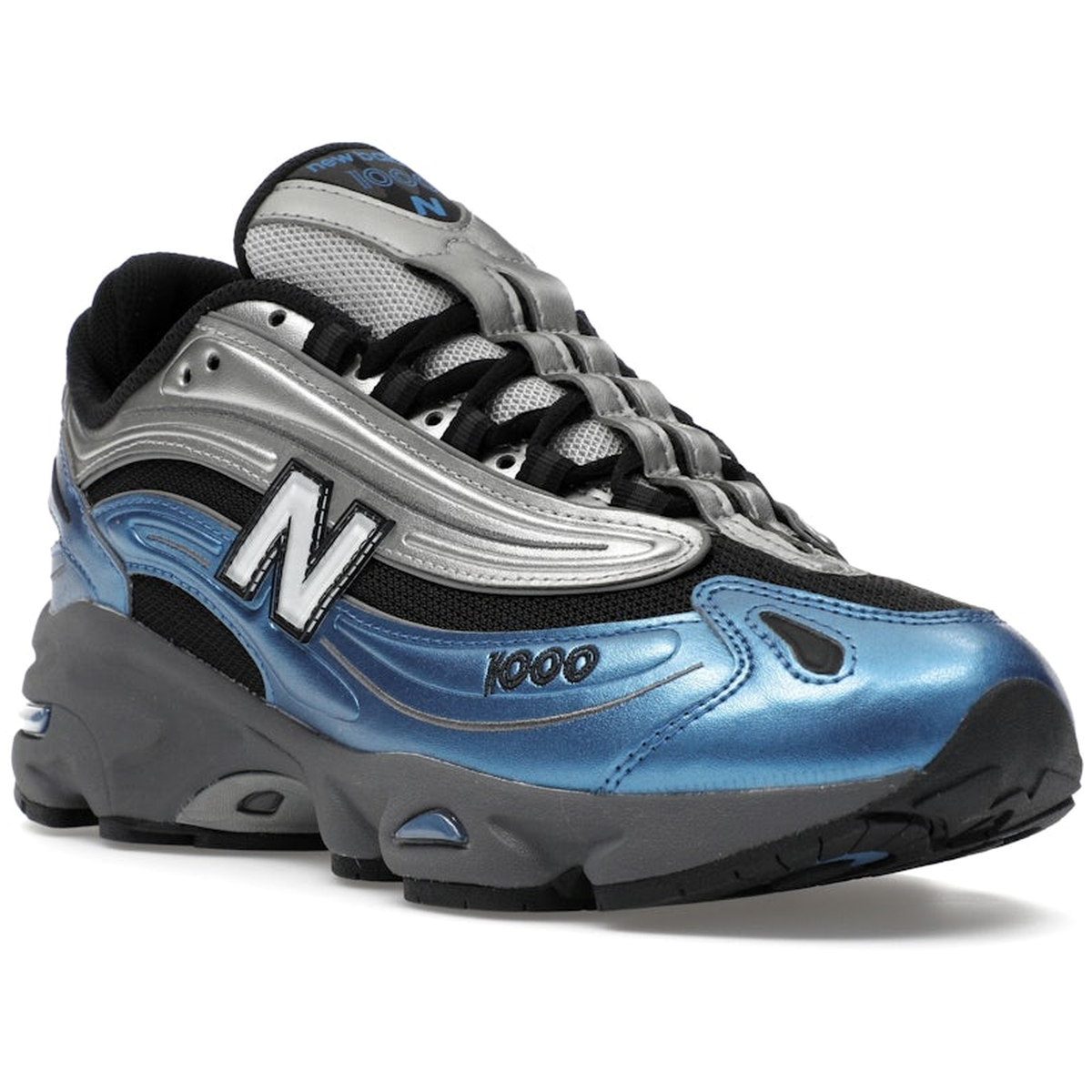 Miniatyrbild av New Balance 1000 Metallic Blue 2
