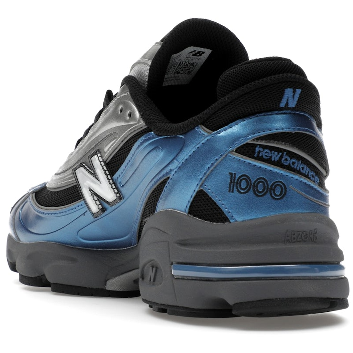 Miniatyrbild av New Balance 1000 Metallic Blue 4